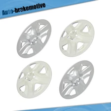 4 Pcs 17 Inch Wheel Skins Cover Hub Caps Silver Snap On For Toyota RAV4 R17 ABS