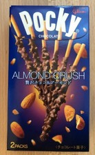 Pocky, Almond Crush, Glico, caramelo japonés, Mikado