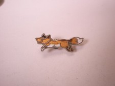 Fox Animal Vintage Tie Tack Lapel Pin r53