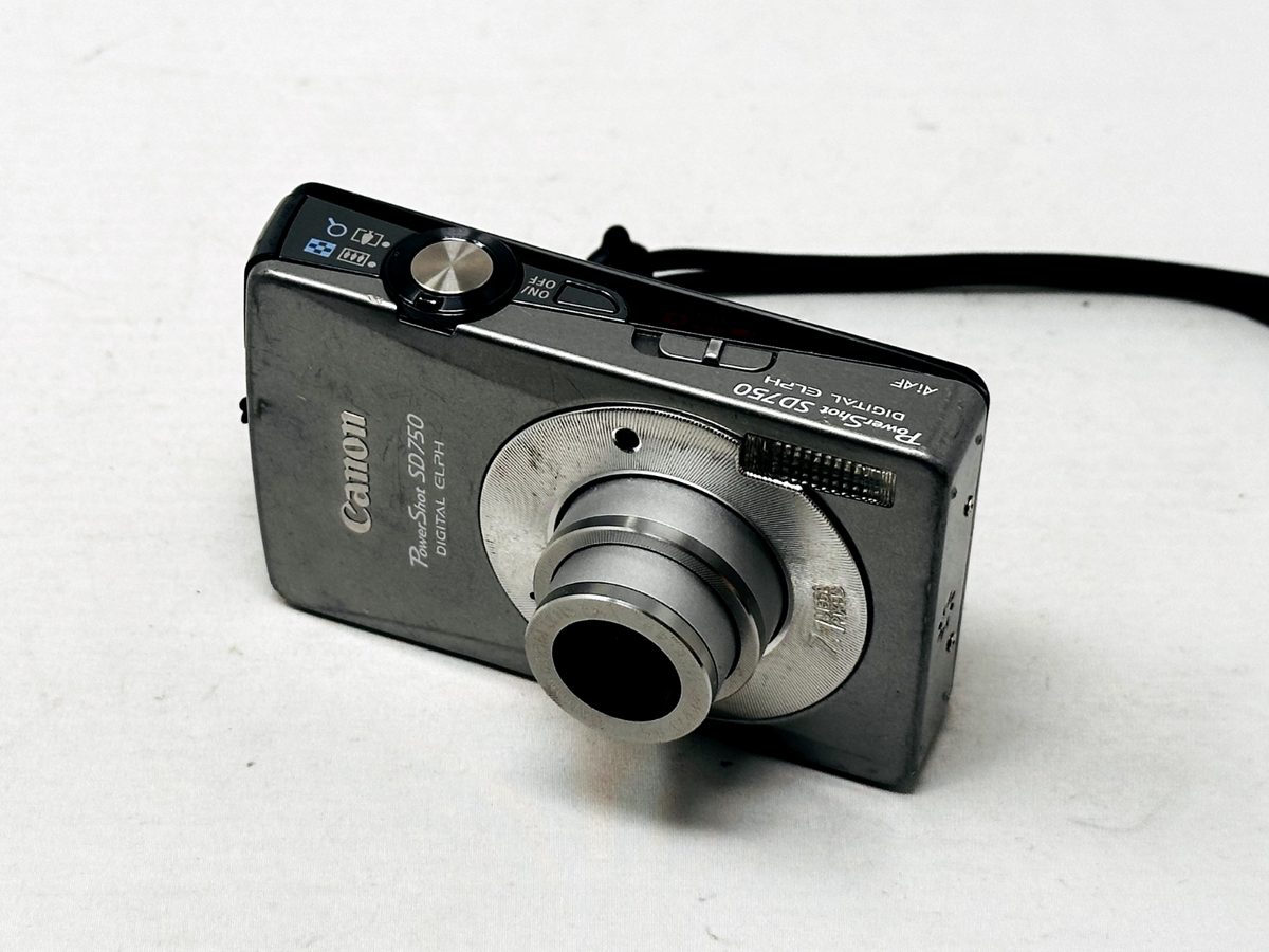 Canon PowerShot SD750 Digital Camera w/ Battery Only - PARTS OR