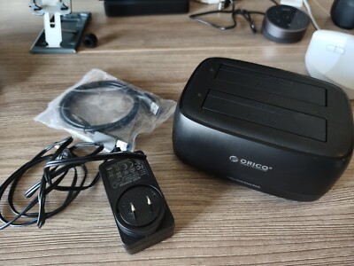 ORICO Hard Drive Docking Station Dual Bay USB 3.0 to SATA Offline HDD Case 40