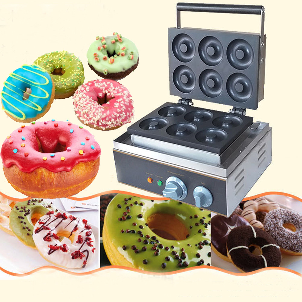 110V/220V Stainless Steel Doughnut Making Machine Electric Donut Maker Baking