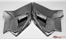2007-2013 Ducati 848, 1098, 1198 Side Panels - 100% Carbon Fiber