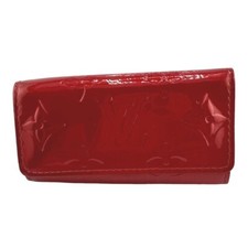 Louis Vuitton Vernis Multicles 4 Key Case Pomme d'Amour M91976 Used Auth YK560