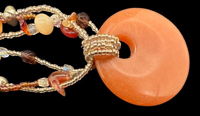 Collier Lia Sophia à 3 Rangs - Perles Et Cristaux - Occasion - Modèle A45