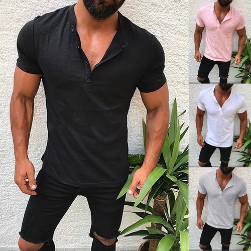 mens short sleeve muscle shirts