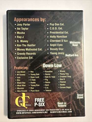 The Dawkumentary Volume 1 DVD Pittsburgh Hill District Rap RARE - Afbeelding 2 van 3