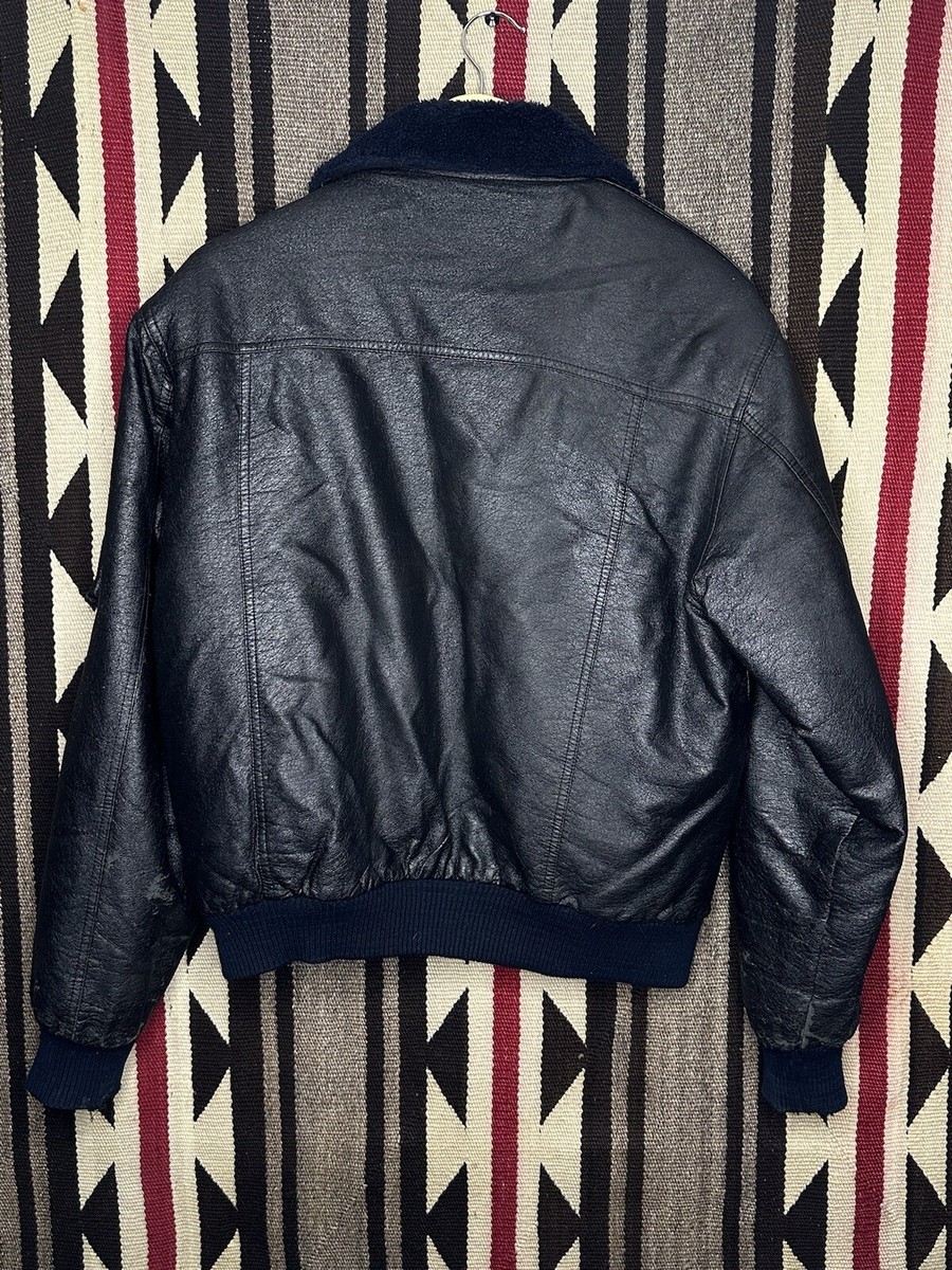 ジャケット・アウター archive far jacket 90s Vintage Gatorade Bomber Jacket Fur Collar 80s 90s Rare Full