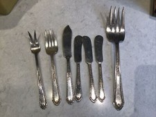 Holmes Edwards super plate 7 pieces Romance