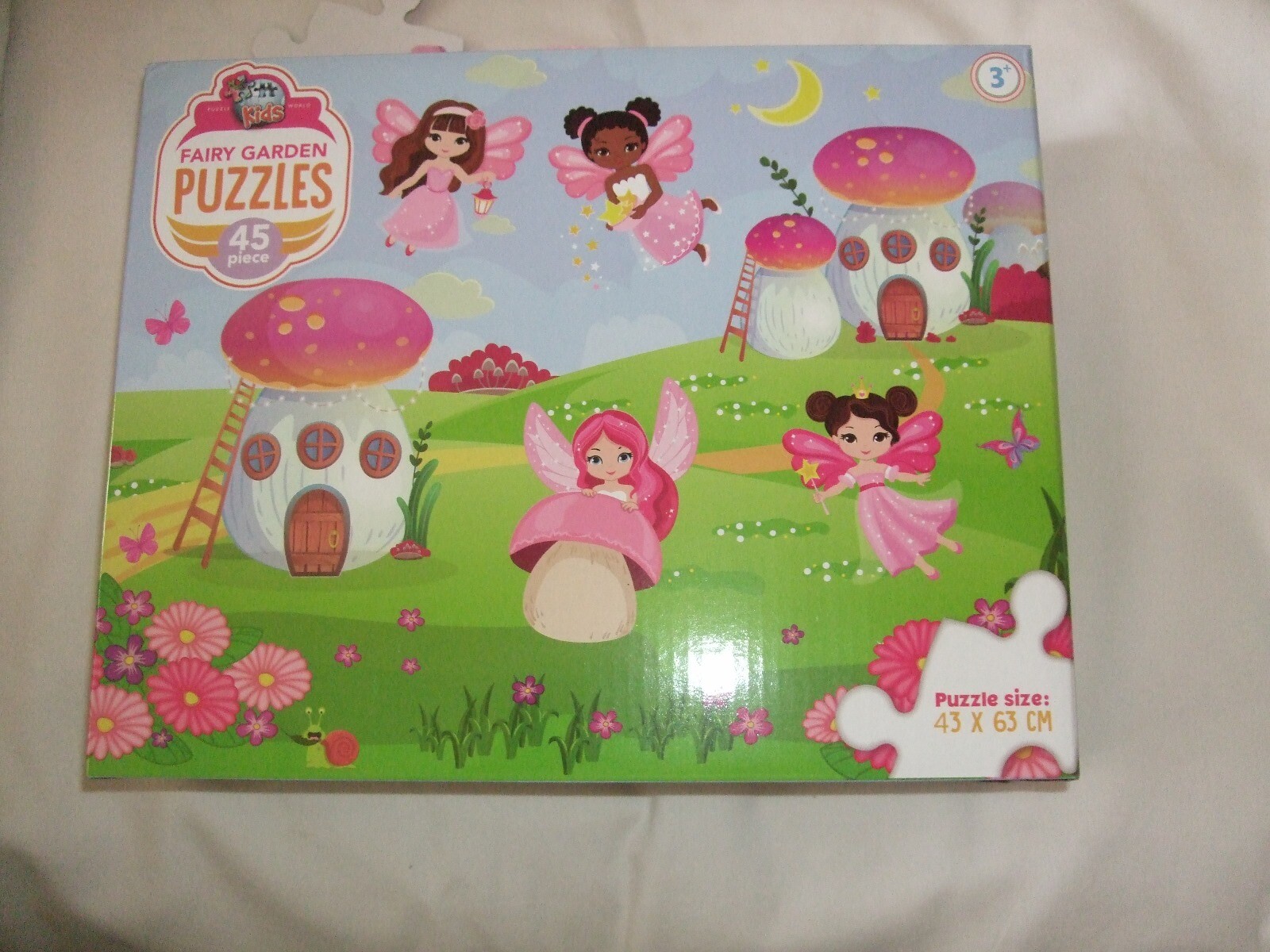 New Fairy Gardens Puzzle World Kids Puzzles 45 Piece Jigsaw