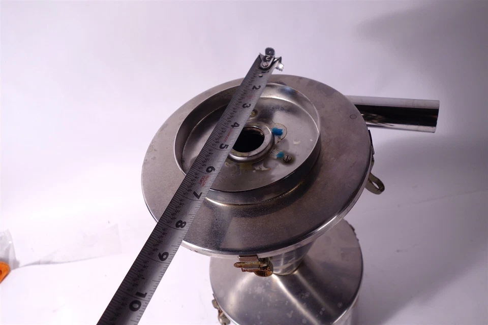 Stainless Steel Cyclone Cyclonic Separator with Stainless Catch Container - Image 3 of 4