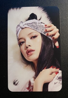 Kpop BLACKPINK Lisa Born Pink Tour MD Offical Photocard