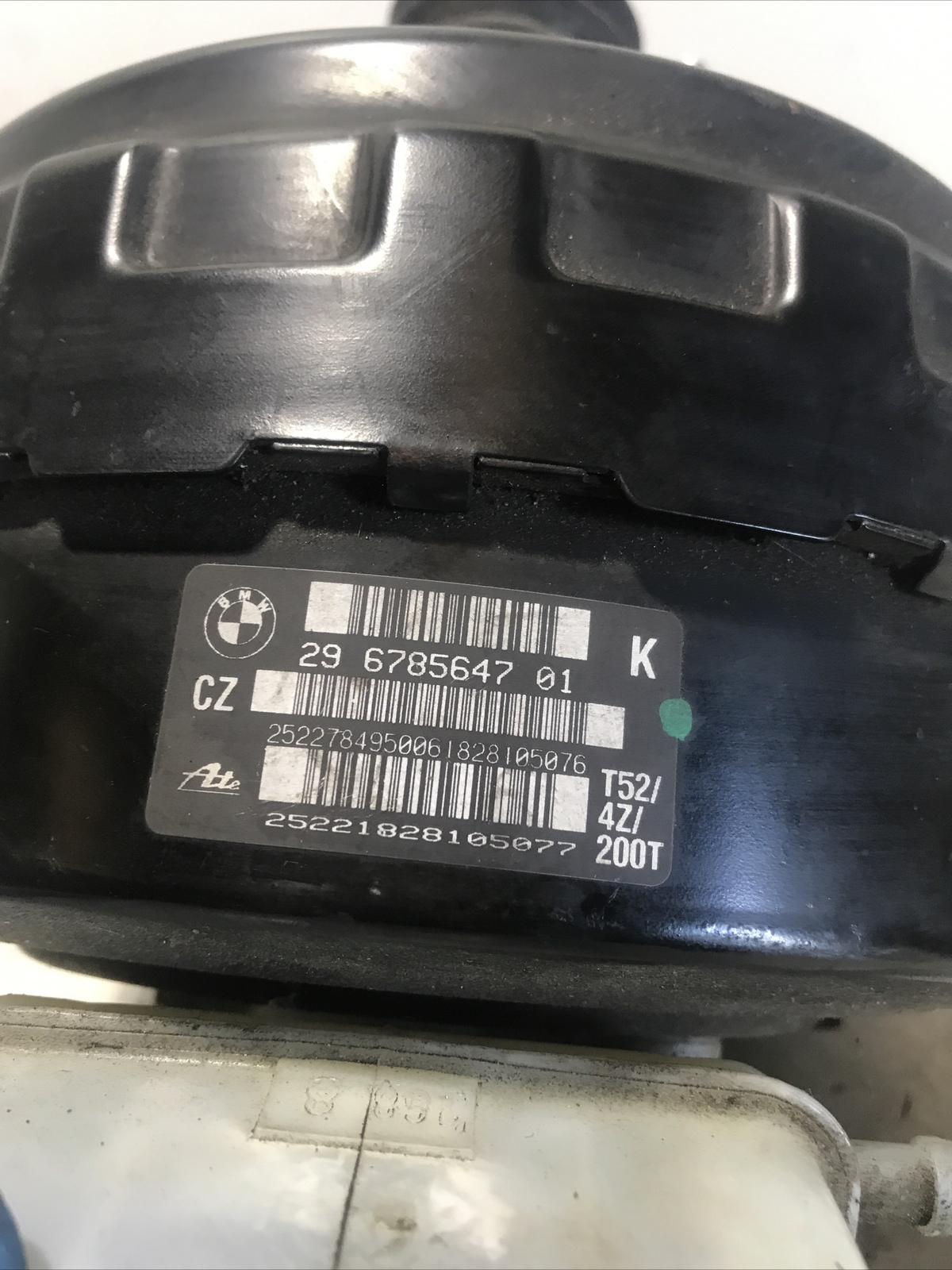 BMW 3 SERIES E90E91 E92 E93 BRAKE SERVO MASTER CYLINDER 6785647 | eBay