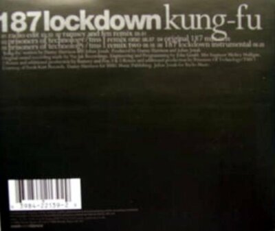187 Lockdown Kung-fu (6 versions, 1998)  [Maxi-CD]