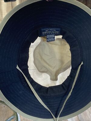 DPC Bucket Hat - Lightweight & Comfortable RARE FIND DPC Dorfman Pacific Bucket Sun Hat Large Drawstring Mesh  main image 3