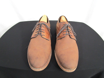 Johnston & Murphy J&M 1850 Brown Brogue & Textured Leather  display picture 3