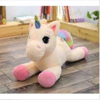 Niedliche PlüSch-Einhorn GefüLlt Weiches Kuscheltier Kissen Geschenk-FüR Kinder