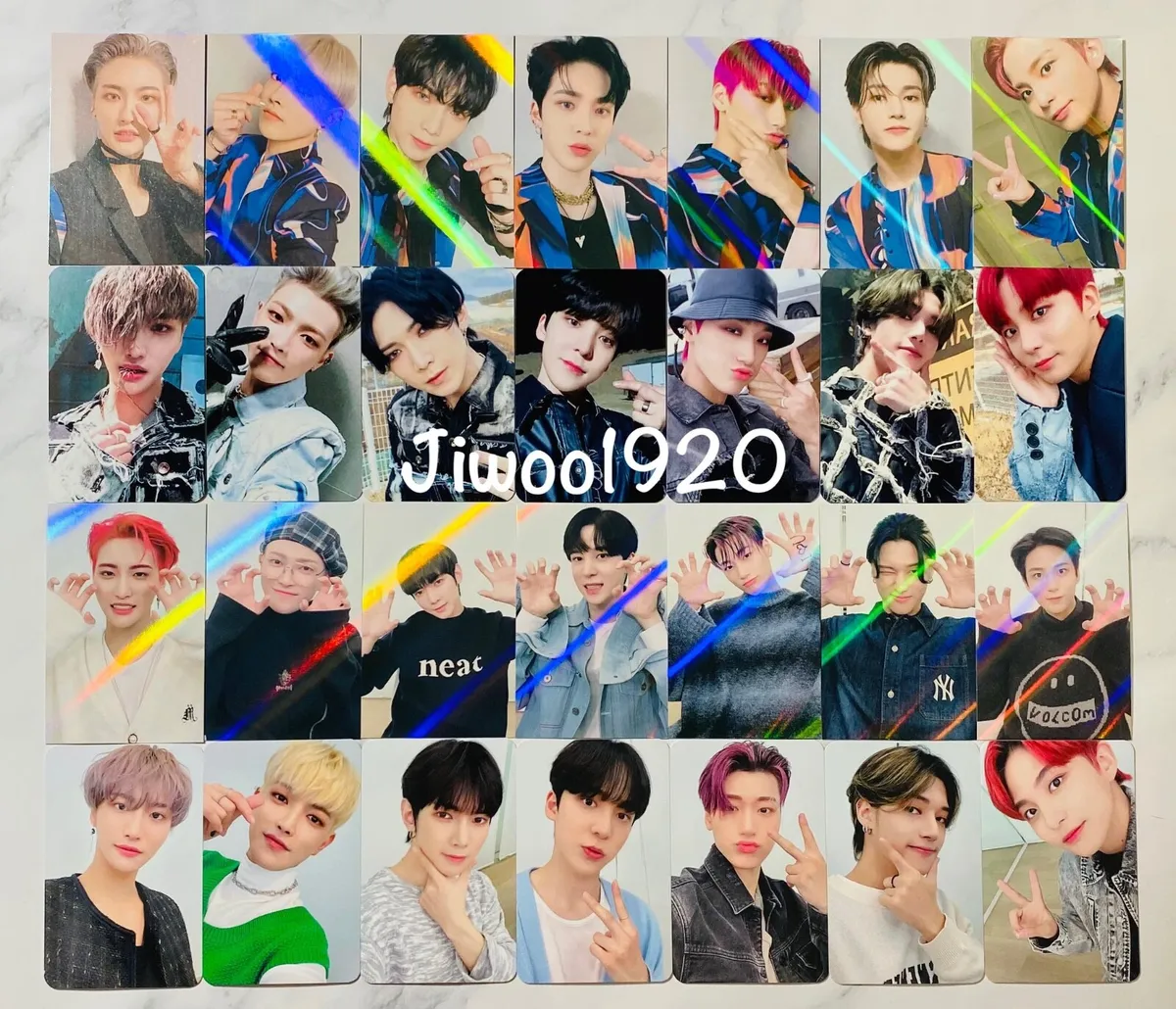 ATEEZ ZERO FEVER PART 2 BENEFIT PHOTOCARD OFFICIAL FROM MAKESTAR PHOTO CARD
