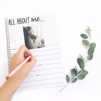 baby journal birth to 5 years