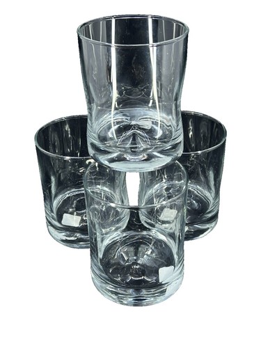 17 Crate & Barrel Dark Aqua Blue Clear Glass Tea Light  display picture 1