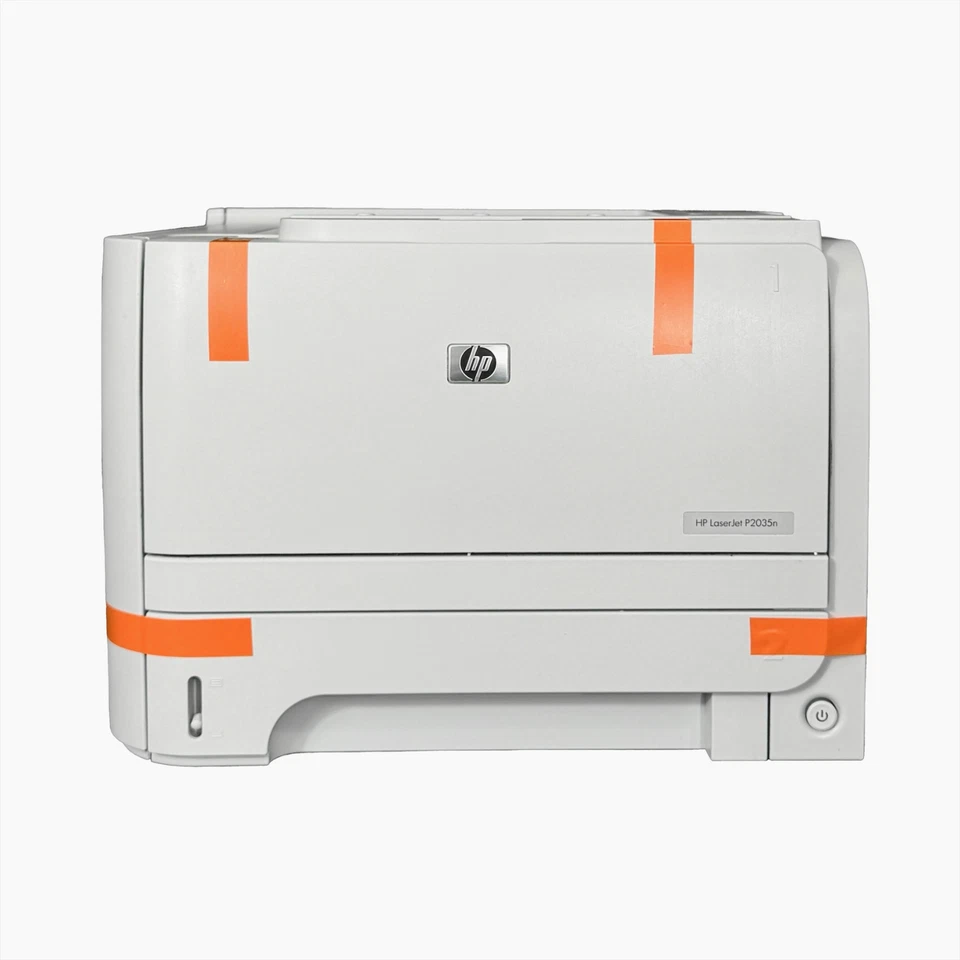 HP LaserJet P2035N Workgroup Laser Printer CE462A w/ NEW Toner - Image 2 of 4