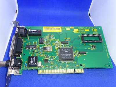 3 COM ETHERLINK XL 3C900B PCI COMBO NETZWERKKARTE RJ45 BNC #GK5630