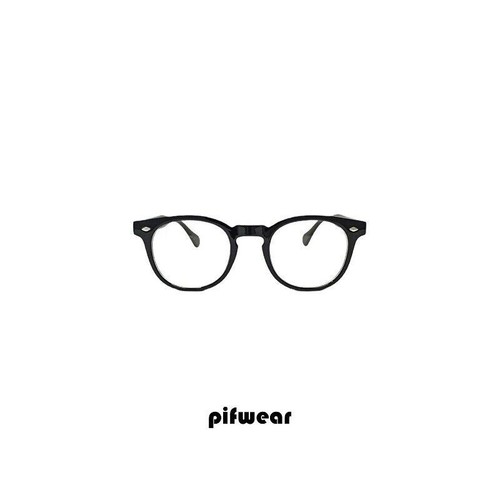 Lunettes De Soleil PIFWEAR Depp 44 - Noir, Verres Marron Fumé, 100% UV400, Neuf Avec étiquettes