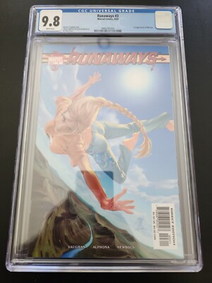Runaways #3 CGC 9.8; Jo Chen, Brian Vaughan, AdrianAlphona, (Marvel Comics 2003)