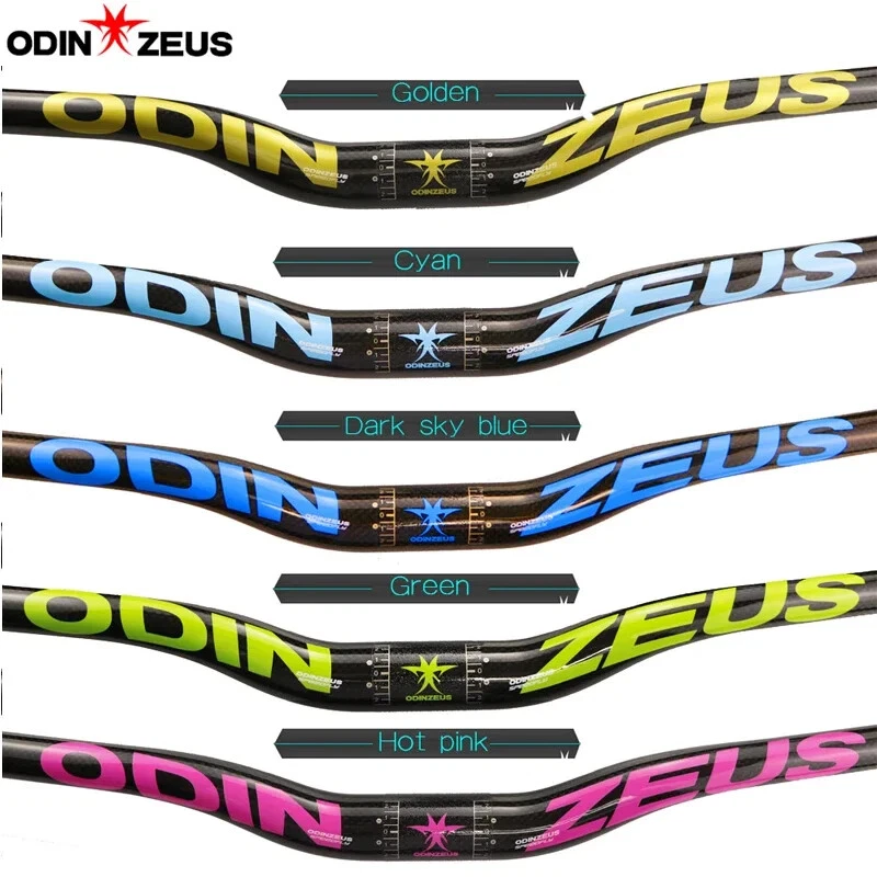 Manillar de fibra de carbono para bicicleta de carretera/MTB 31,8 mm*580-740 mm Foto 3 de 4