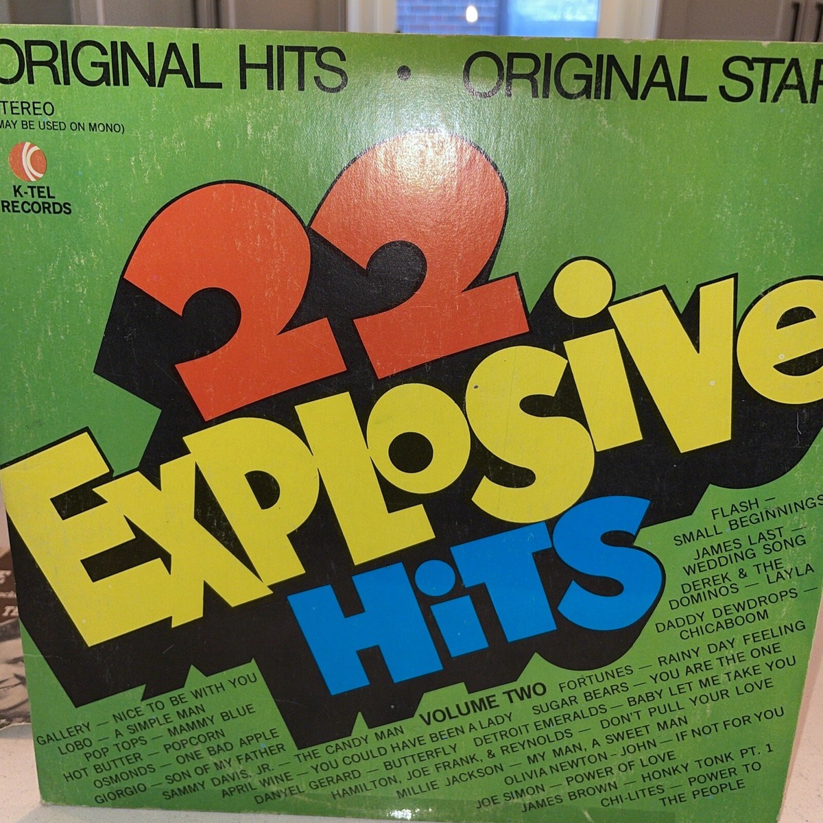 Various – 22 Explosive Hits - Volume Two - Vinyl LP 1972 K-Tel