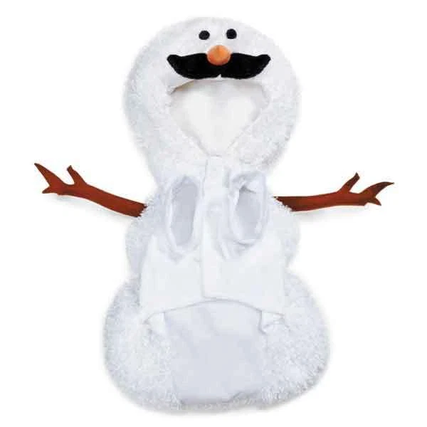 Casual Canine Mustache Snowman Dog Puppy Christmas Halloween Costume Misc Sizes - Image 3 of 3