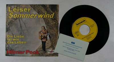 Hilmar Peck Die Liebe Ist Wie Das Leben GER 7inch Vinyl Single Rare Schlager