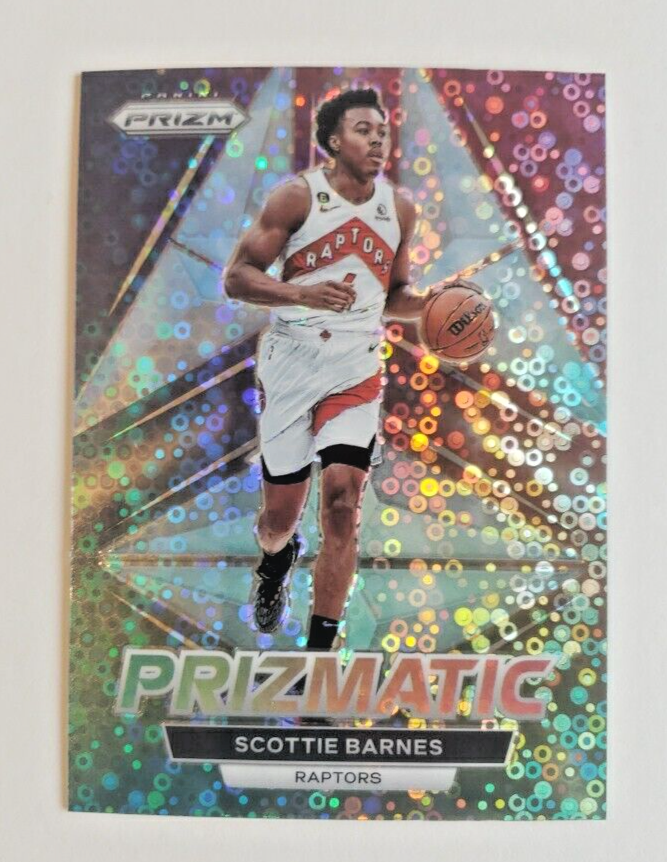 2022-2023 Panini Prizm Scottie Barnes Toronto Raptors Prizmatic
