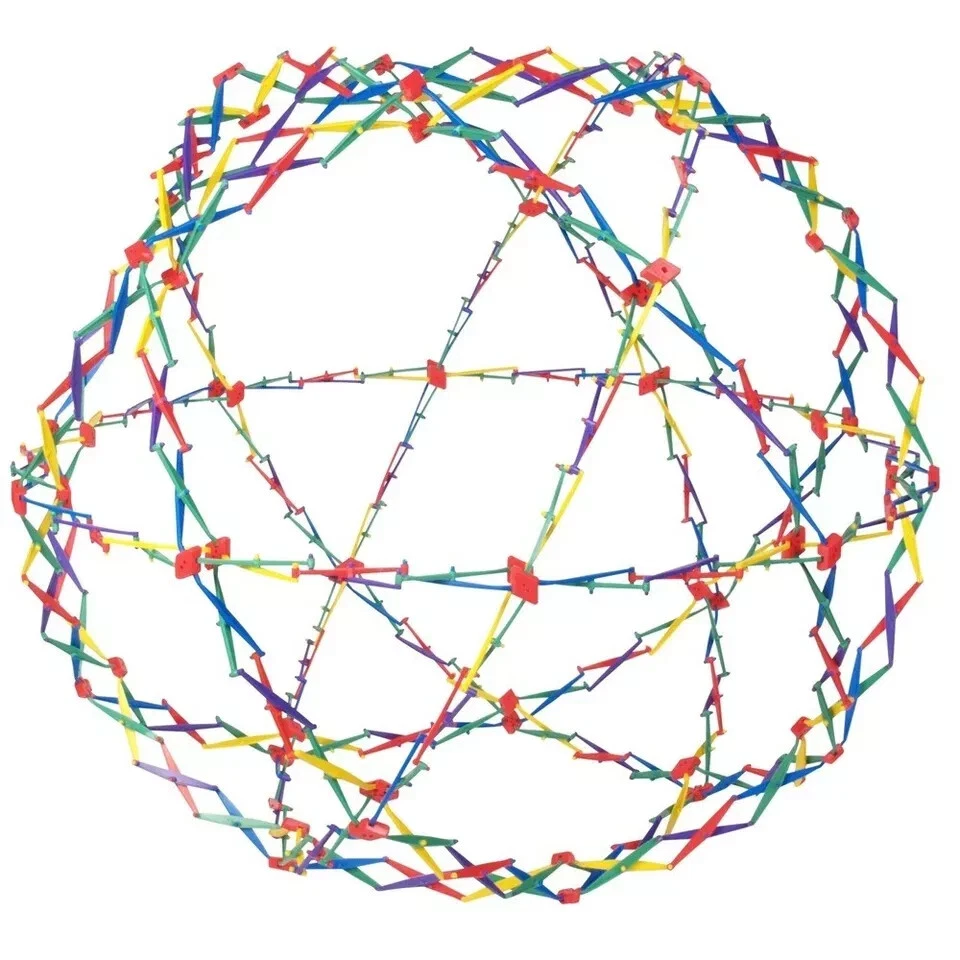  "Grande sfera arcobaleno originale Hoberman, 9,5""- 30" - Immagine 3 di 4