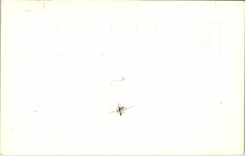 U.S.S. California BB44 RPPC US Navy Ship Real Photo Postcard Vintage