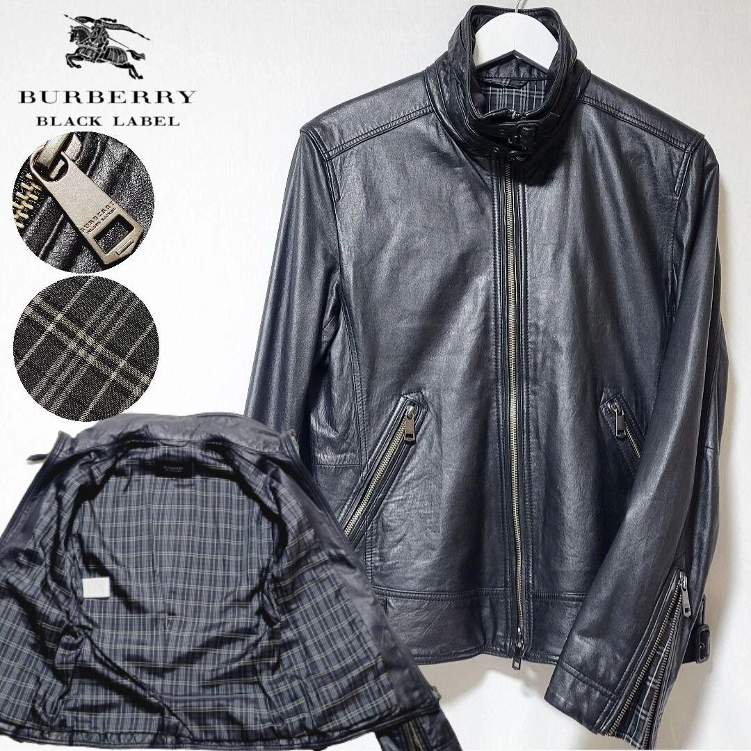 Burberry black hotsell label jacket