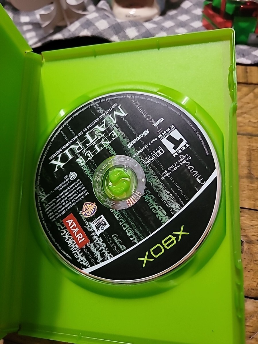 Original Xbox Enter The Matrix - Tested & Working. No Manual | eBay