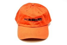 Reebok ING Bay to Breakers 12K Run Jog Dad Slouch Hat Cap Adjustable Fit Orange