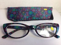 Womens Readers Fashion Reading Glasses With Case +1.75 Flw24/4 Womens Readers Fashion Reading Glasses With Case +1.75 Flw24/4