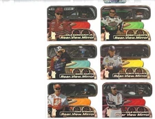 2000 VIP-REAR VIEW MIRROR EXPLOSIVE LAZER DIE-CUT-Complete 6 card set!