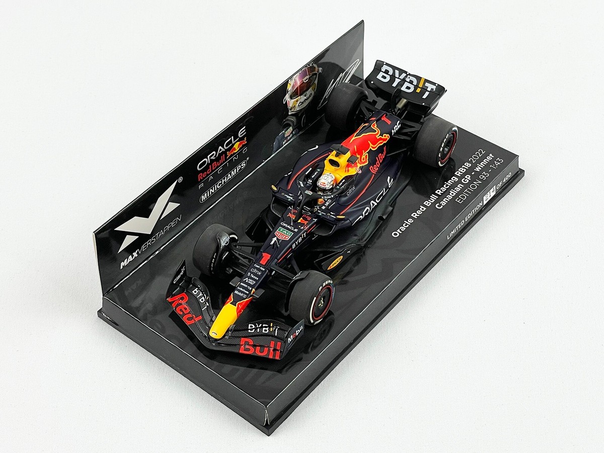 ミニチャンプス　レッドブルRB18 モナコGPマックス・フェルスタッペン1/43 oracle-red-bull-racing-rb18-