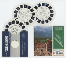 Innsbruck Austria 3 View-Master Reels C-646 and Copy Cover