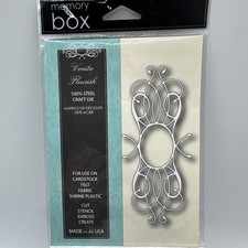 Memory Box Venita Flourish Craft Die 98772 Decorative Frame Made in USA NEW