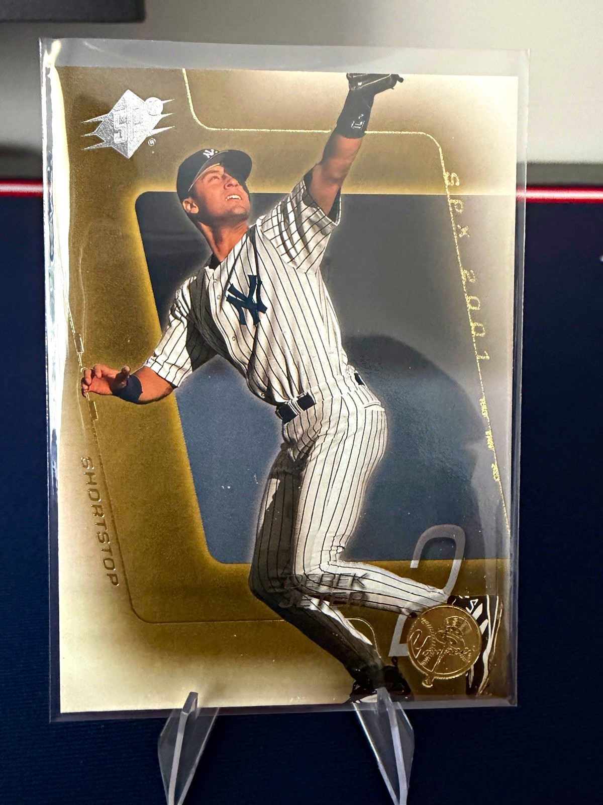 Upper Deck 2001 SPx Derek Jeter #37 New York Yankees