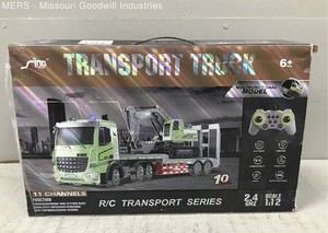 Sino Toys RC Transport Truck Excavator Lot 6 Vehicles 1:12 Scale 2.4GHz Tested