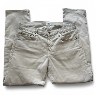 EDWIN Jace Slim Straight Leg Jeans in Oyster Tan Khaki Colored Men's Sz 31