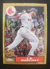 J.D. Martinez 2022 Topps Series 2 Baseball Silver Pack Chrome  T87C2-75