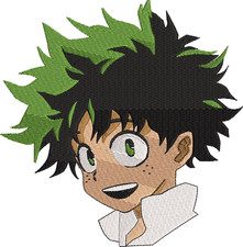Anime Hero Embroidery Patch 7  x 7    Iron-On Applique Badge for Apparel  Craft
