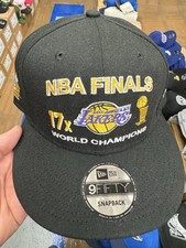 New Era Los Angeles Lakers 9Fifty Snapback Kappe Schwarz Gold 17x Weltmeister