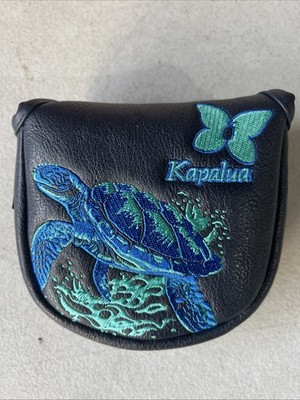 Kapalua Golf Course Hawaii  Sea Turtles Mallet Putter Cover
